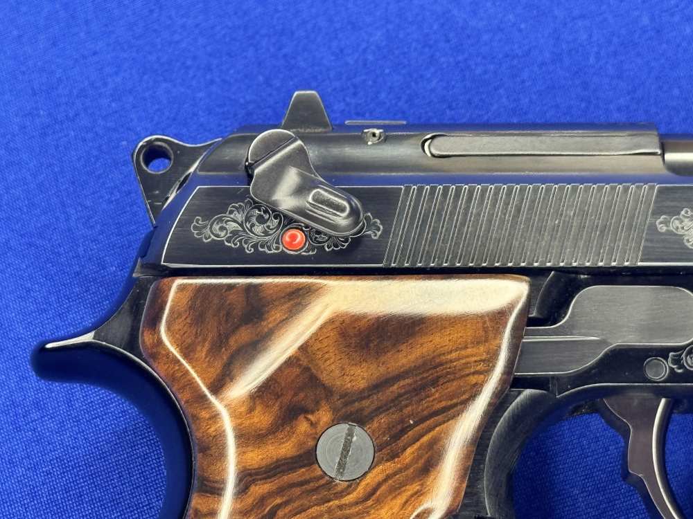 1990 Beretta 98FS Deluxe 9x21mm Factory Hand Engraved Rare Italian Pistol-img-3