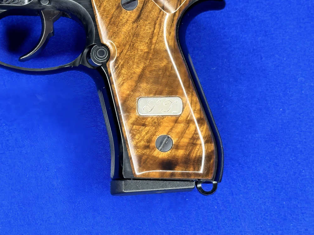 1990 Beretta 98FS Deluxe 9x21mm Factory Hand Engraved Rare Italian Pistol-img-9