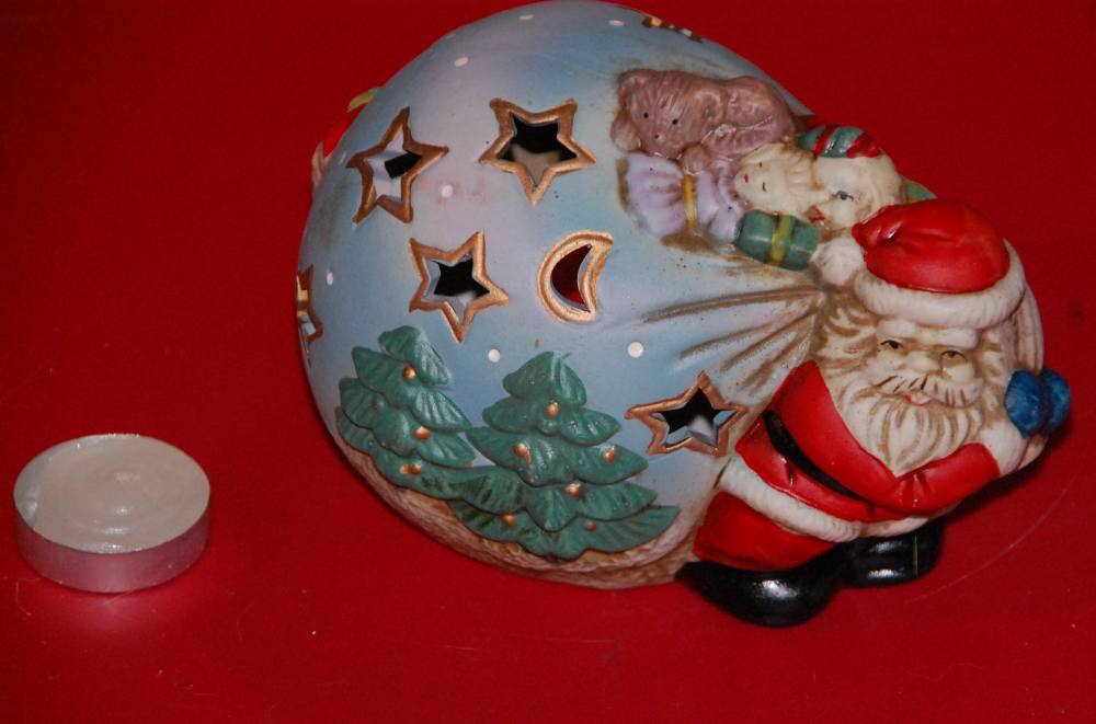 Santa Votive Candle-img-1