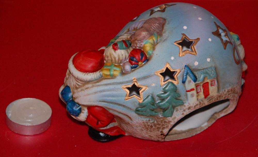 Santa Votive Candle-img-0