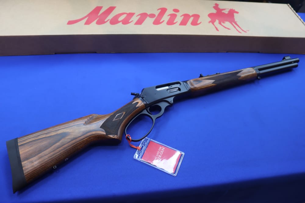 Marlin Model 1895 GUIDE GUN Rifle LAMINATE 45-70 GOVT Threaded 19" 70456-img-0