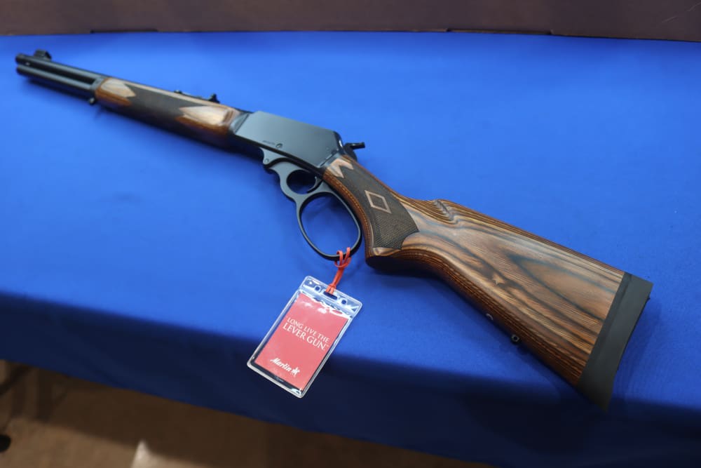 Marlin Model 1895 GUIDE GUN Rifle LAMINATE 45-70 GOVT Threaded 19" 70456-img-11
