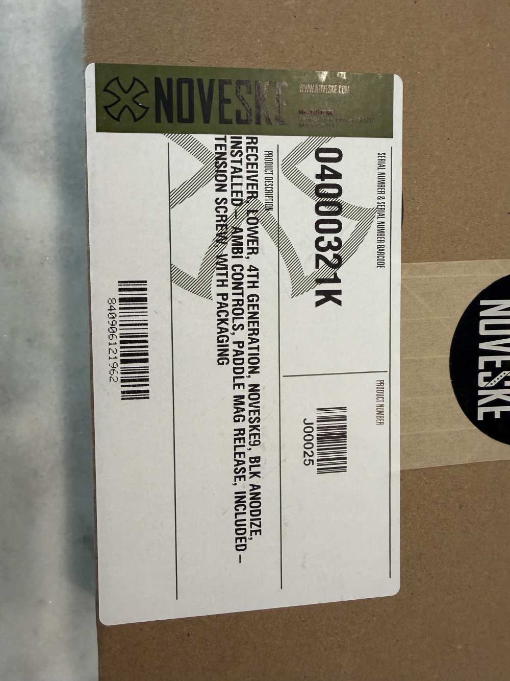 NOVESKE AR9 LOWER AMBI SETUP-img-1