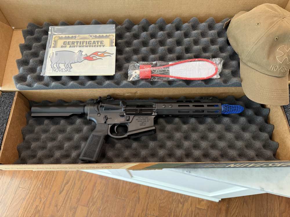 NOVESKE 7.94" DIPLOMAT N4 AMBI BRACELESS PISTOL-img-1