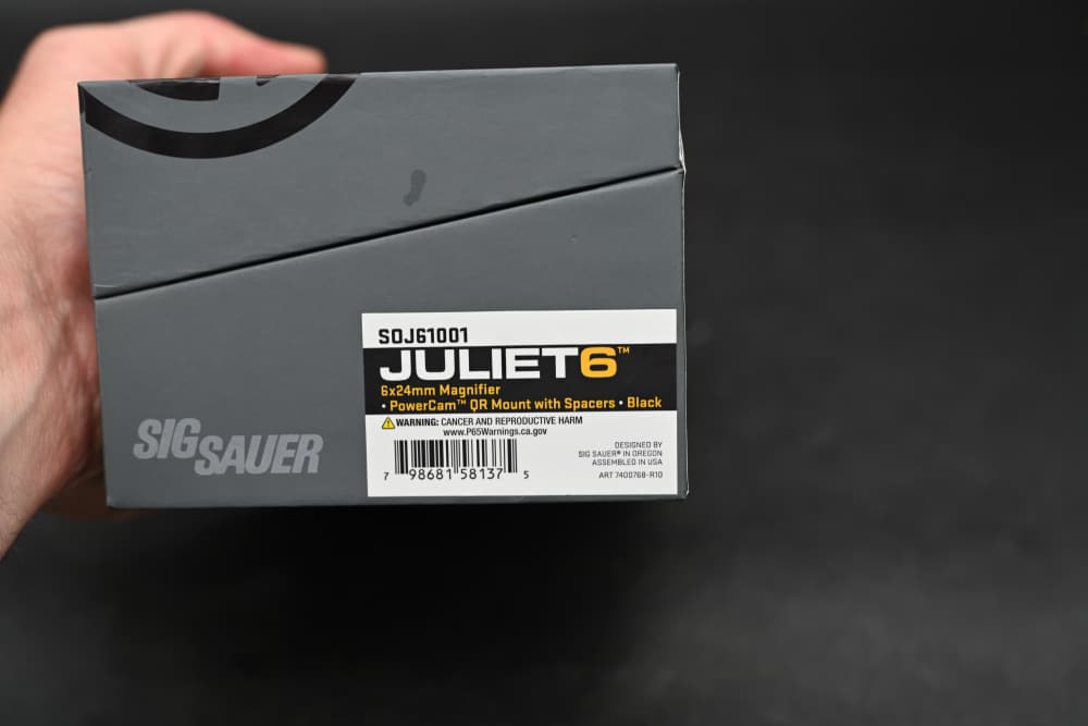 SIG Sauer JULIET6 6x24mm Magnifier w/ QD Mount & Box-img-8