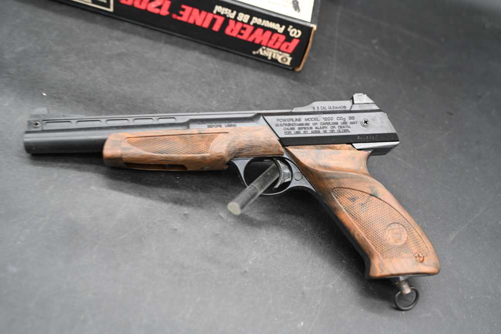 3 Air Pistol Lot – Crosman 1377 & P1377 American Classic + Daisy 1200 CO2-img-27