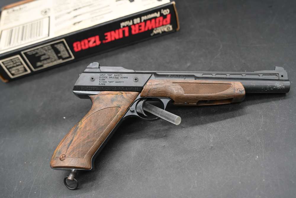3 Air Pistol Lot – Crosman 1377 & P1377 American Classic + Daisy 1200 CO2-img-32