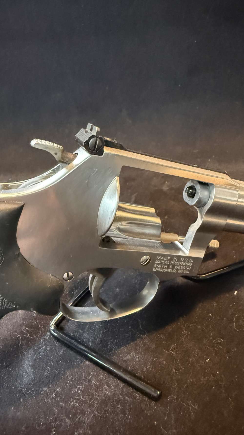 Smith & Wesson Model 63-5 .22 LR Stainless 3" 8-Shot Revolver w/ Box & Pape-img-3
