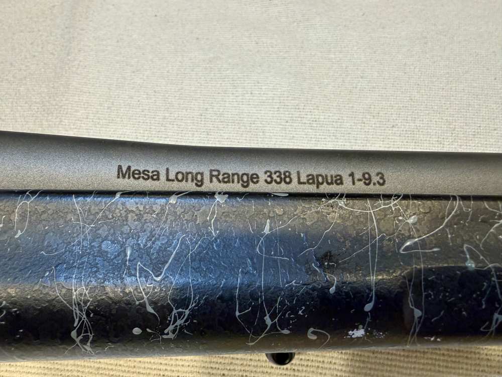 Christensen Arms Mesa Long Range 338 LAPUA w/ Tally Picatinny Base .. NIB!-img-9
