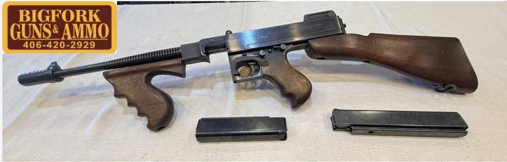 Auto Ordnance/WH  1928 45ACP transferable Class 3/NFA ..Very Good Condition-img-0