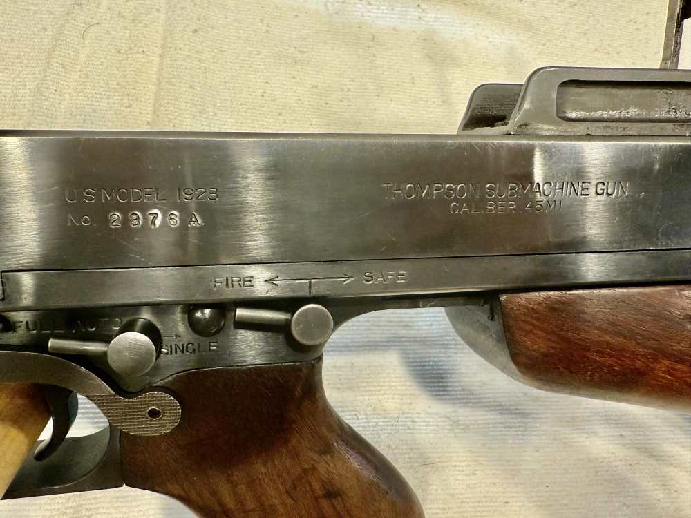Auto Ordnance/WH  1928 45ACP transferable Class 3/NFA ..Very Good Condition-img-13