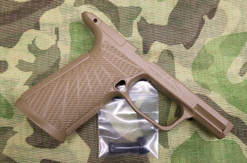 Wilson Short Grip module for Sig P365-XMacro, Tan, Factory new-img-1