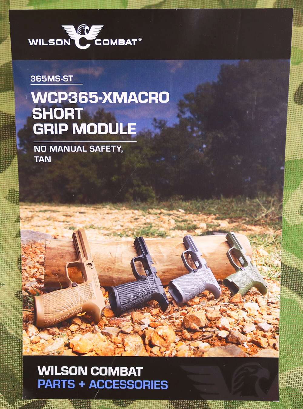 Wilson Short Grip module for Sig P365-XMacro, Tan, Factory new-img-2