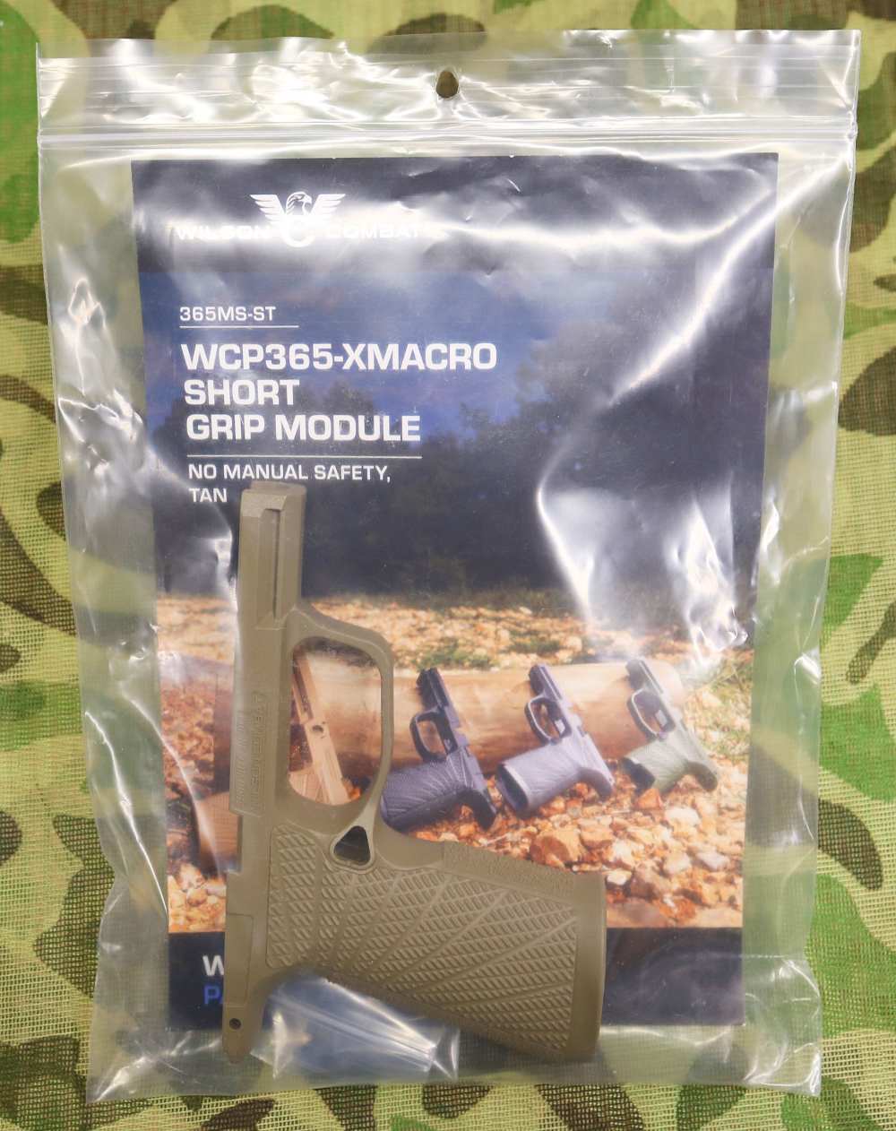 Wilson Short Grip module for Sig P365-XMacro, Tan, Factory new-img-4