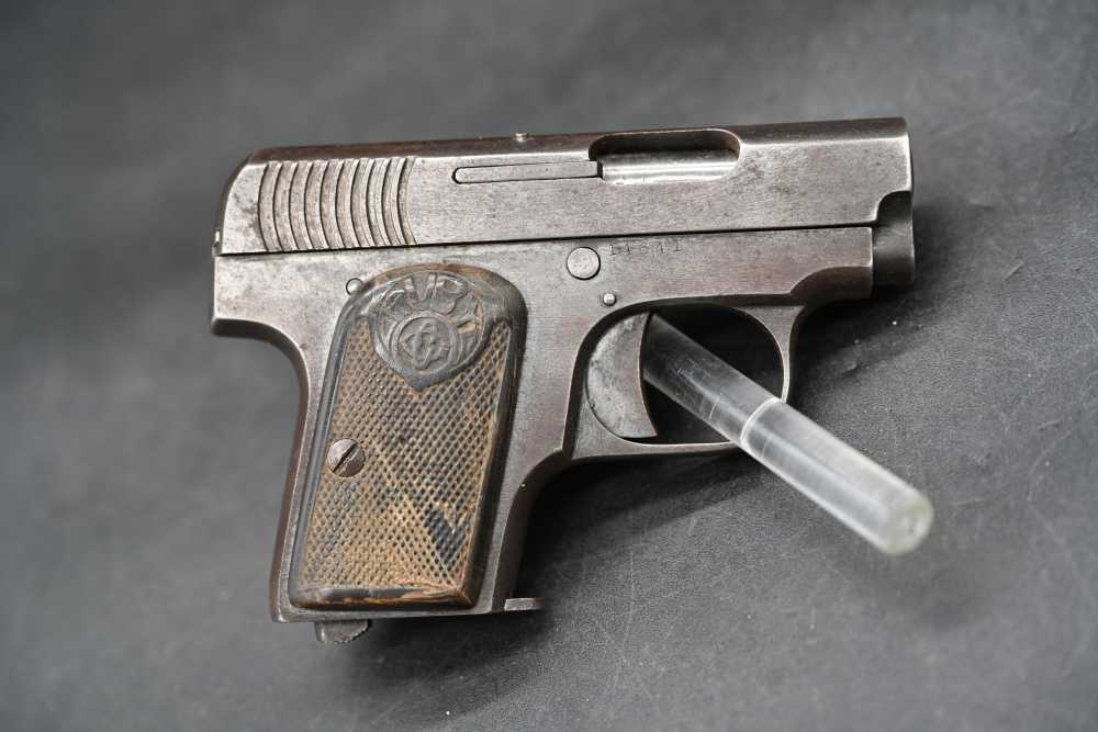 Spanish “Ruby” Arms Co. Vest Pocket Pistol – 6.35mm/.25 ACP – Vintage Holst-img-1