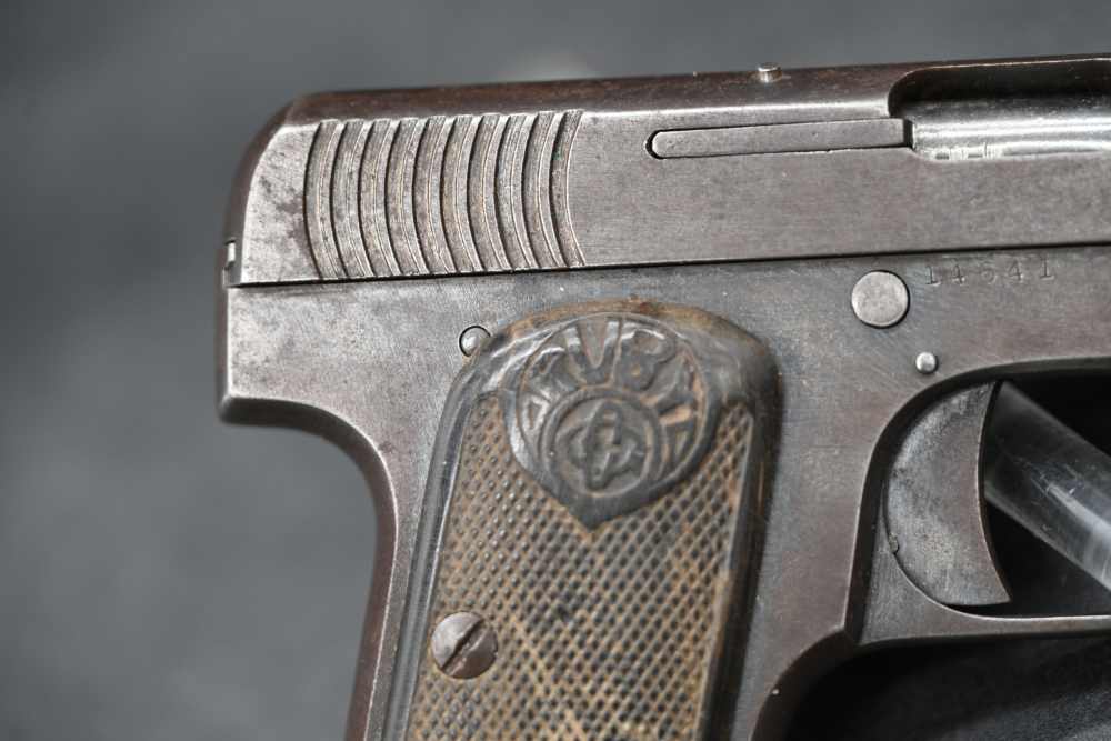 Spanish “Ruby” Arms Co. Vest Pocket Pistol – 6.35mm/.25 ACP – Vintage Holst-img-3