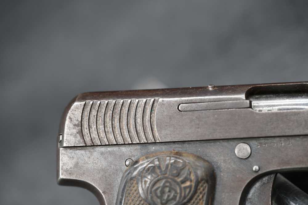 Spanish “Ruby” Arms Co. Vest Pocket Pistol – 6.35mm/.25 ACP – Vintage Holst-img-4