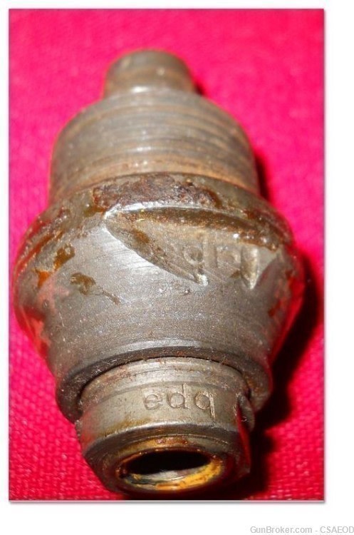  SUPER RARE GERMAN 75/76mm 37mm FUZE Col. Jarrett COL. #18-img-6
