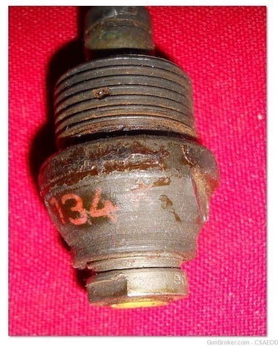  SUPER RARE GERMAN 75/76mm 37mm FUZE Col. Jarrett COL. #18-img-12