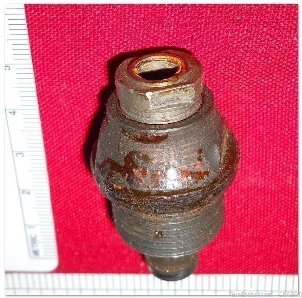  SUPER RARE GERMAN 75/76mm 37mm FUZE Col. Jarrett COL. #18-img-5
