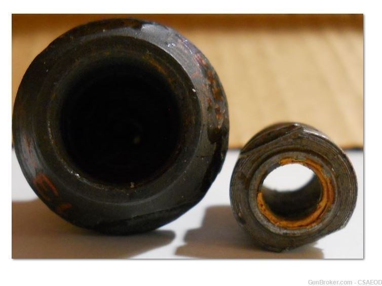  SUPER RARE GERMAN 75/76mm 37mm FUZE Col. Jarrett COL. #18-img-3