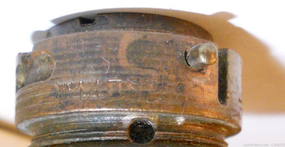 BRITISH FUZE #44 MK II  EARLY FROM Col. Jarrett COLLECTION #63-img-8