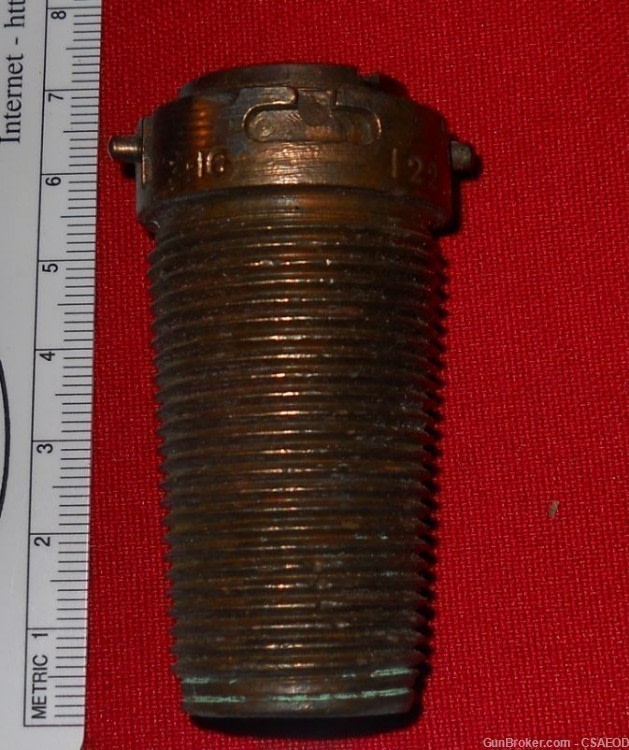BRITISH FUZE #44 MK II  EARLY FROM Col. Jarrett COLLECTION #63-img-2