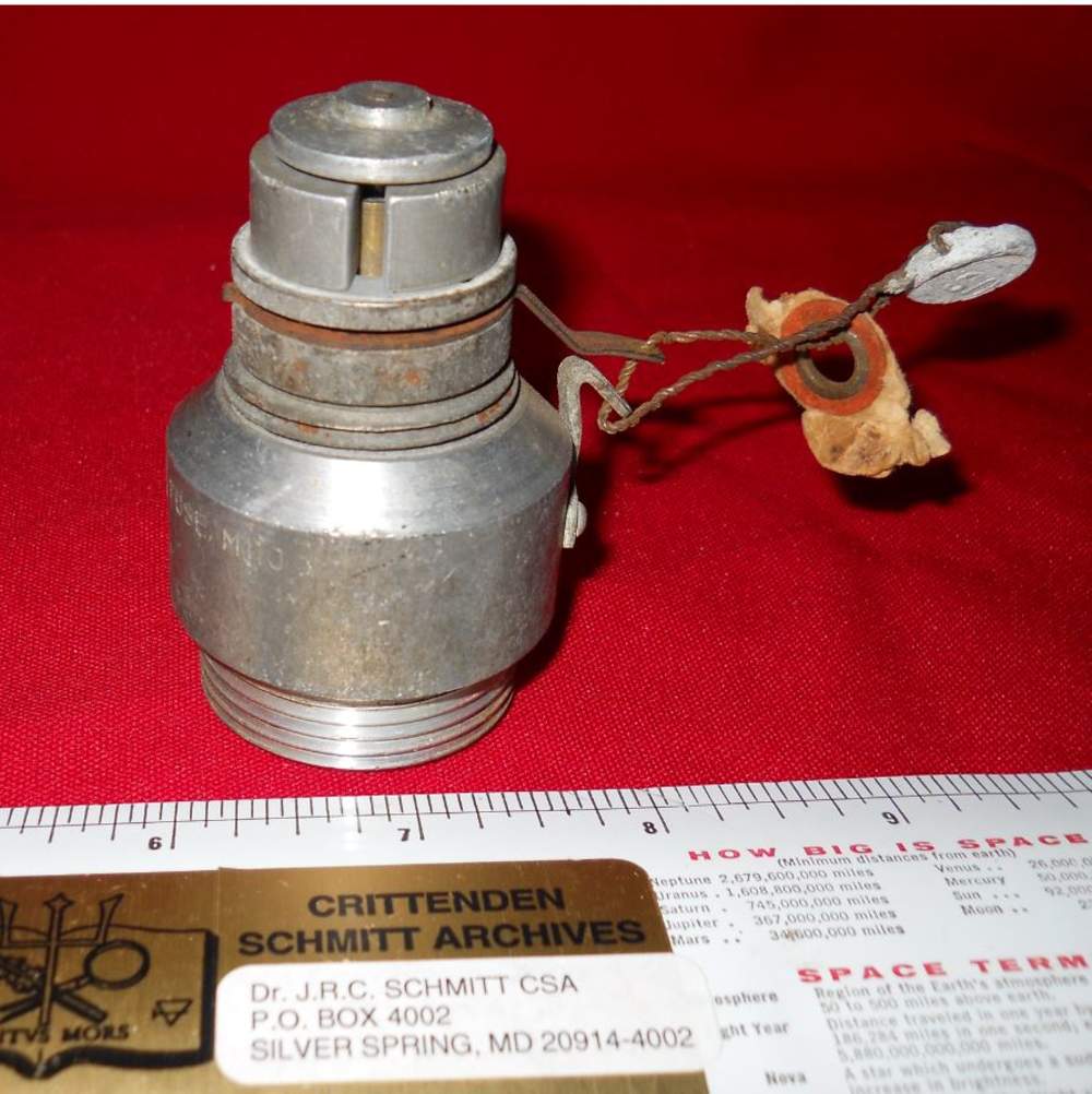 U.S. BOMB NOSE FUZE (M110)  #109 SEALED-img-0