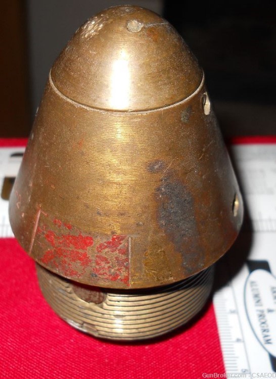 RARE BRITISH WW1 HEAVY ARTILLERY FUZE  No. 100 , #128-img-2
