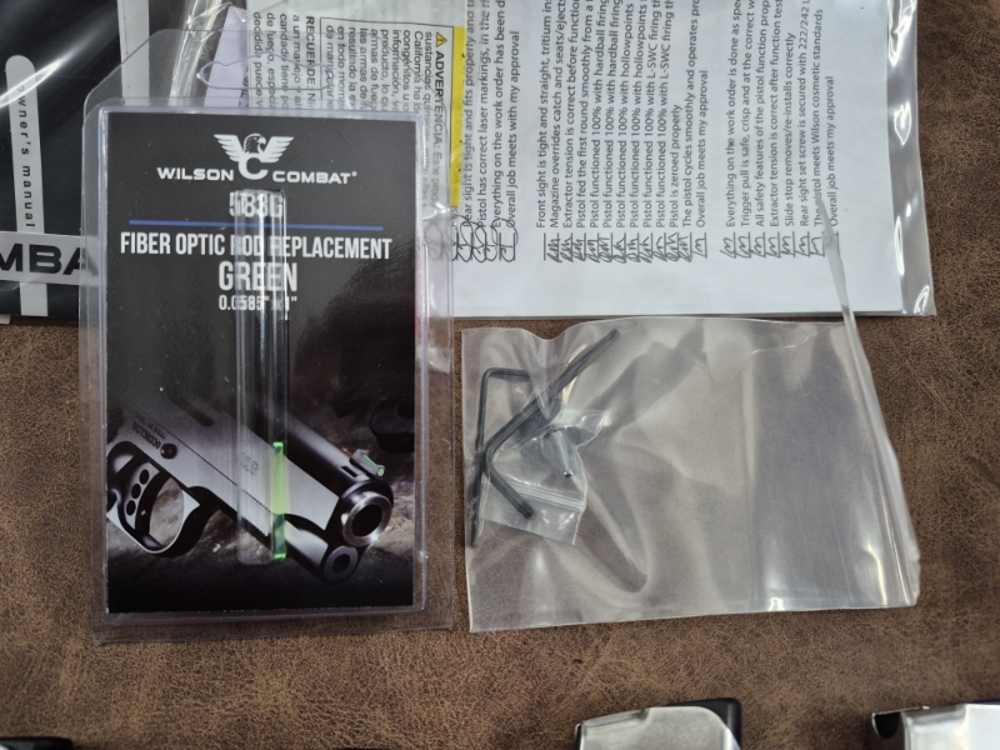 NIB WILSON COMBAT X-TAC COMPACT SUPERGRADE 45ACP 4" CASE-img-20