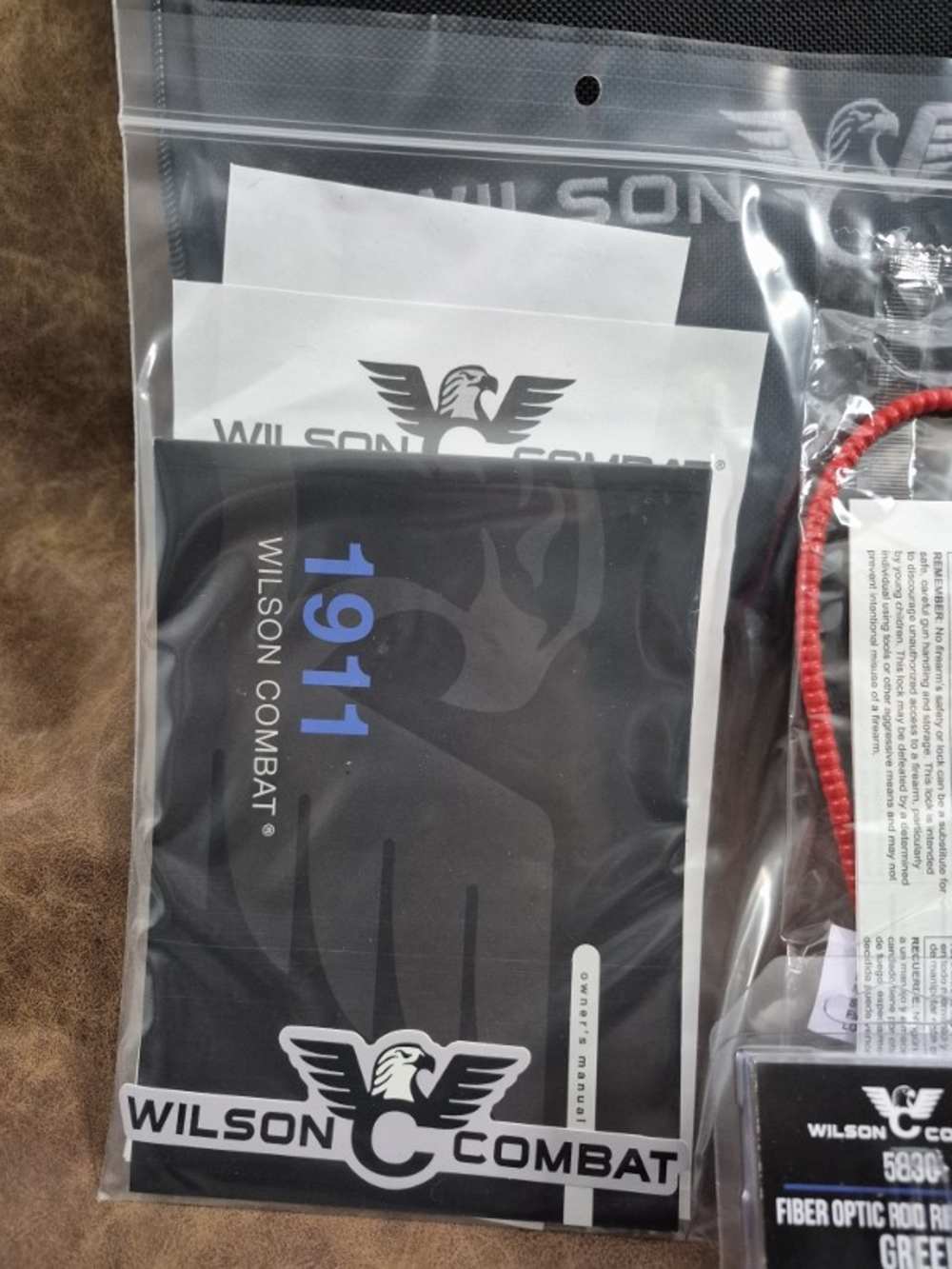 NIB WILSON COMBAT X-TAC COMPACT SUPERGRADE 45ACP 4" CASE-img-18