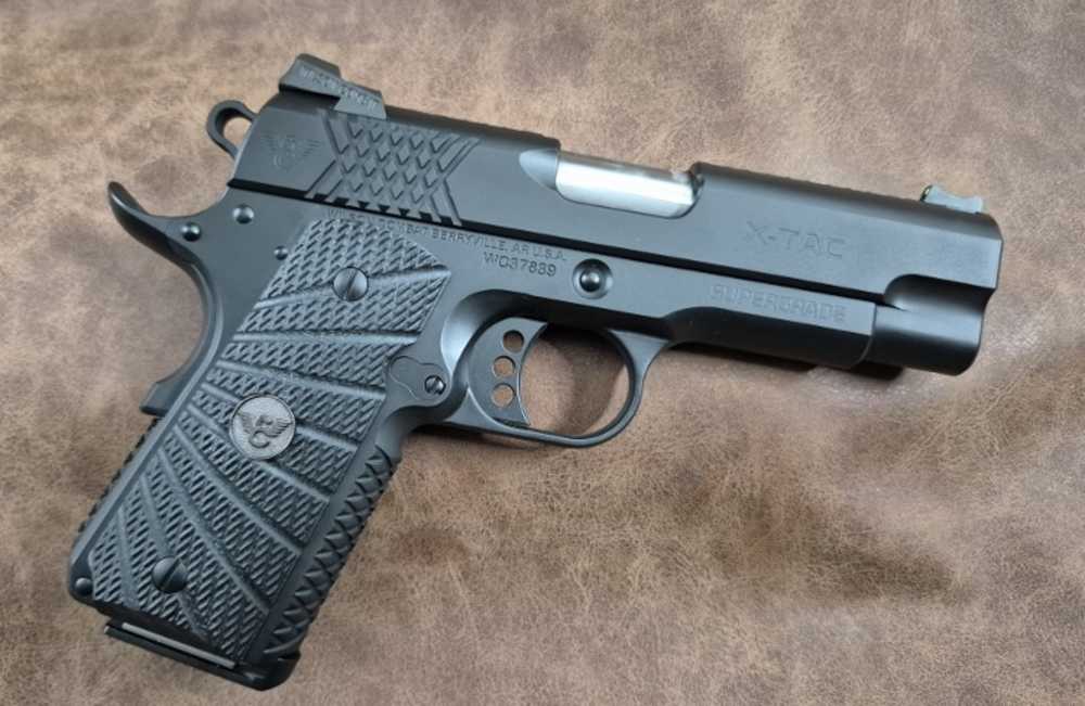 NIB WILSON COMBAT X-TAC COMPACT SUPERGRADE 45ACP 4" CASE-img-1