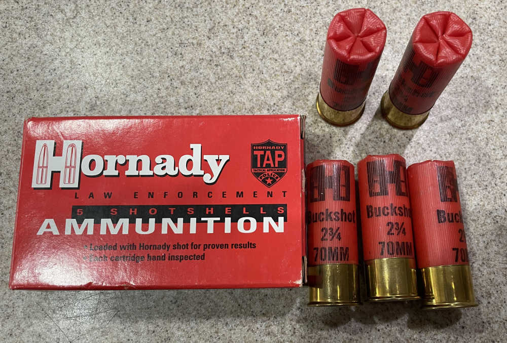 Hornady TAP 12 Gauge Red Hull Light Magnum 00 Buckshot Ammunition - 50 Rds.-img-3