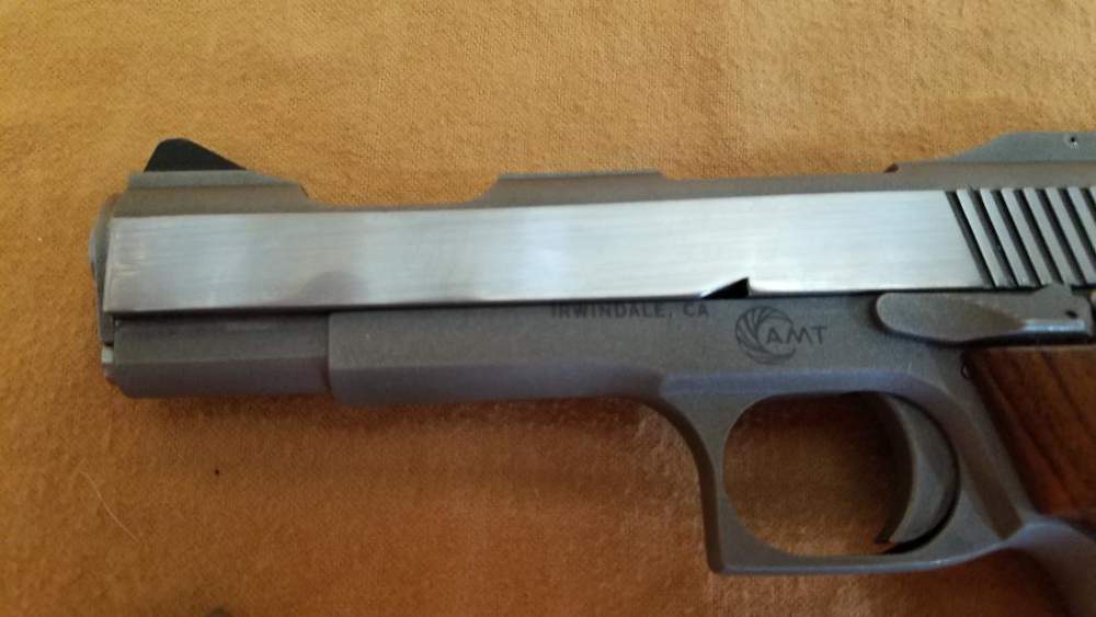 AMT AUTO MAG 22 MAG WITH 4" BARREL STAINLESS STEEL, FREE SHIPPING-img-2