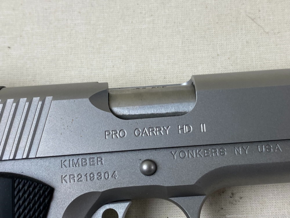 Kimber 1911 Pro Carry HD II 45 ACP 4" Stainless-img-17