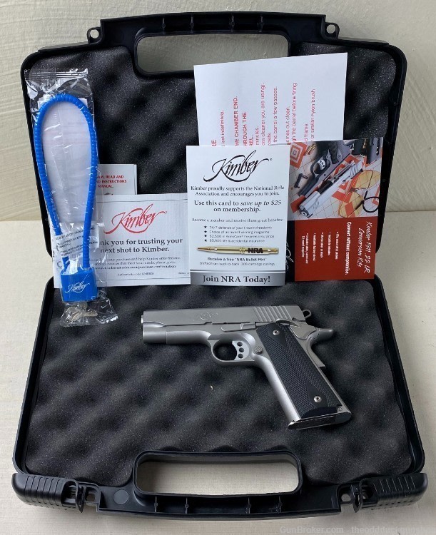 Kimber 1911 Pro Carry HD II 45 ACP 4" Stainless-img-0