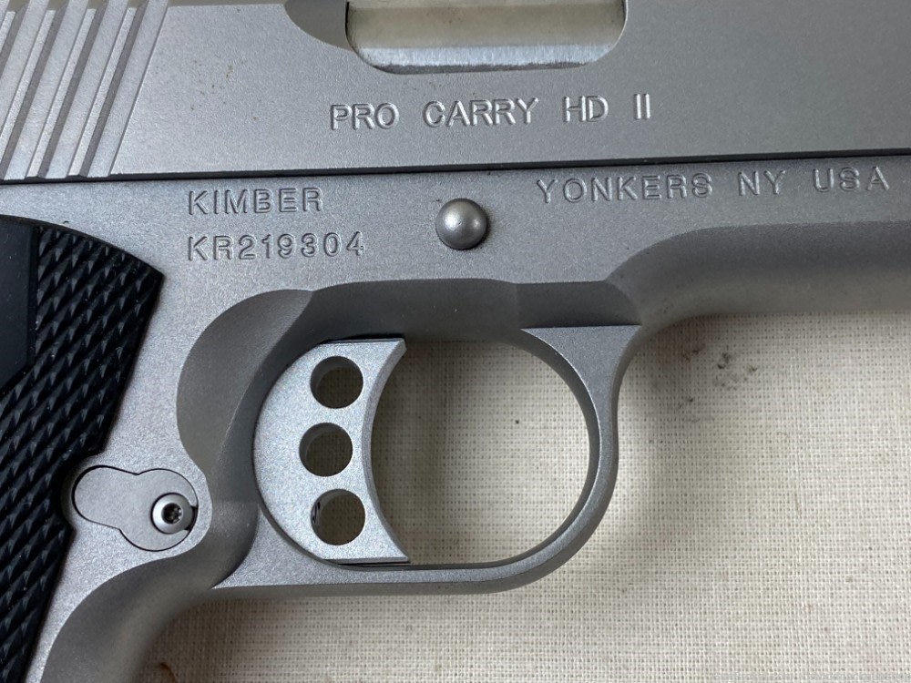 Kimber 1911 Pro Carry HD II 45 ACP 4" Stainless-img-18