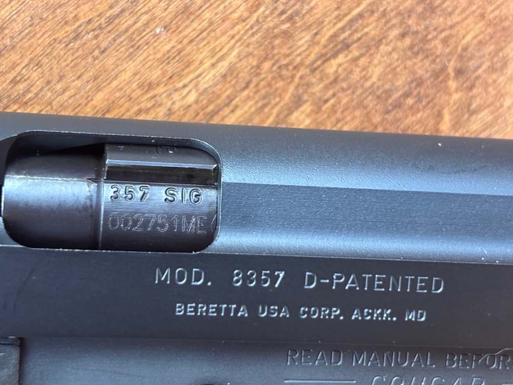 Beretta 8357 D 357 Sig Pistol 53798-1-img-5