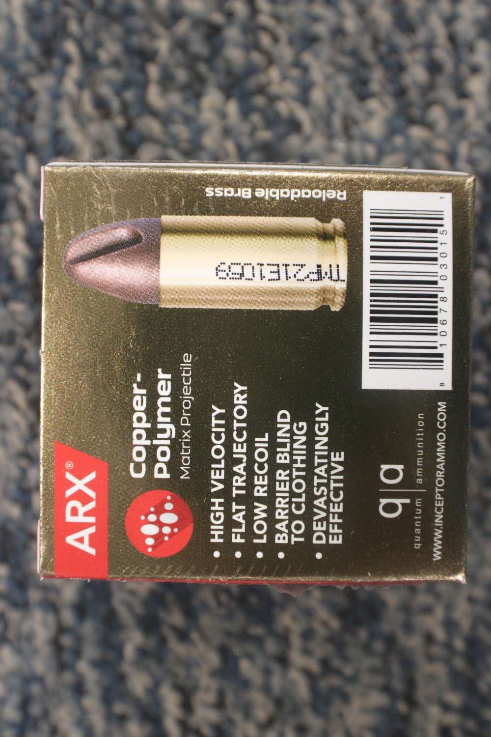 1000 ROUNDS ARX INCEPTOR 9MM 65GR-img-2