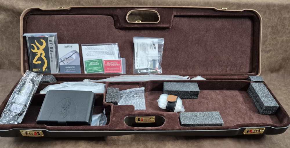 NIB BROWNING BT-99 MAX MAPLE 12GA 32" CASE-img-17