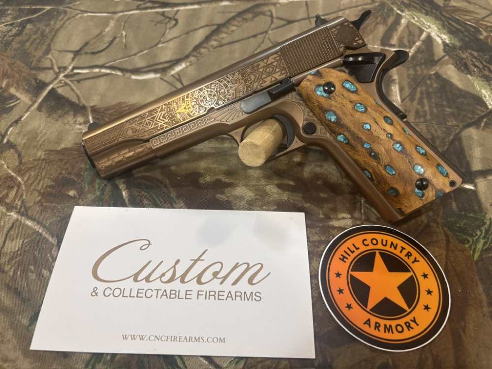 Colt/CNC "AZTEC" .38 Super Limited Edition NIB - No CC fees!-img-4