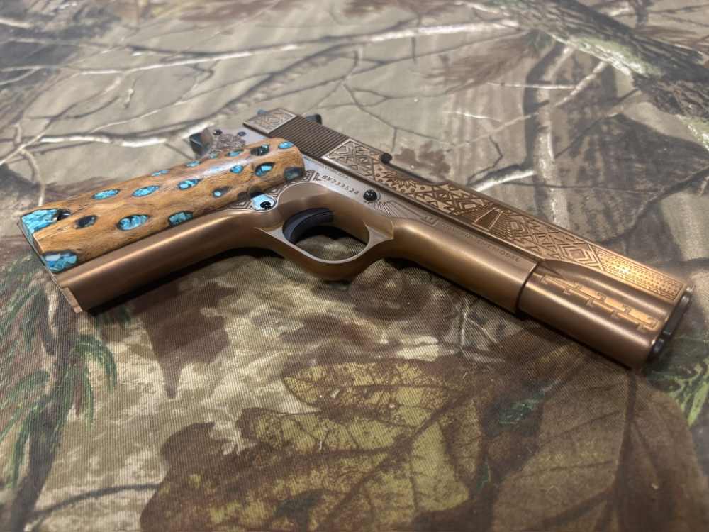 Colt/CNC "AZTEC" .38 Super Limited Edition NIB - No CC fees!-img-9