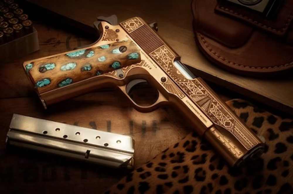 Colt/CNC "AZTEC" .38 Super Limited Edition NIB - No CC fees!-img-0