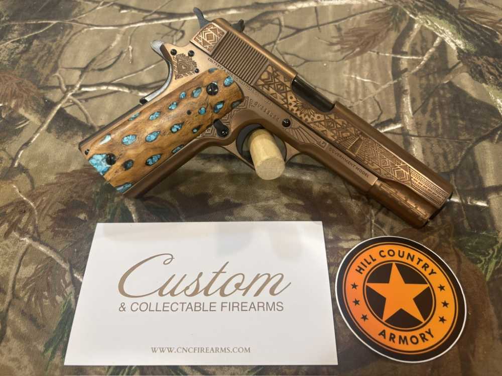 Colt/CNC "AZTEC" .38 Super Limited Edition NIB - No CC fees!-img-5