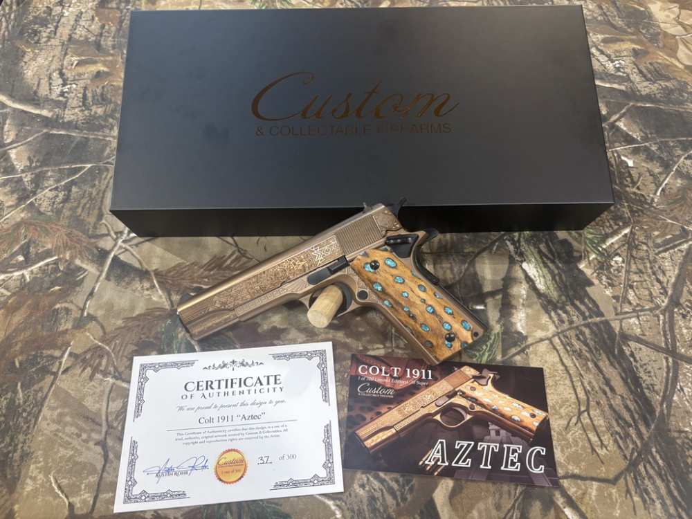 Colt/CNC "AZTEC" .38 Super Limited Edition NIB - No CC fees!-img-10