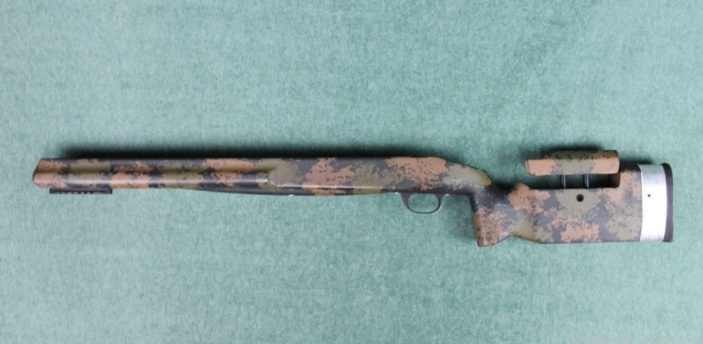 Manners MCS Carbon Fiber McMillan ELR Benchrest Riflestock Camoflauge Used-img-0