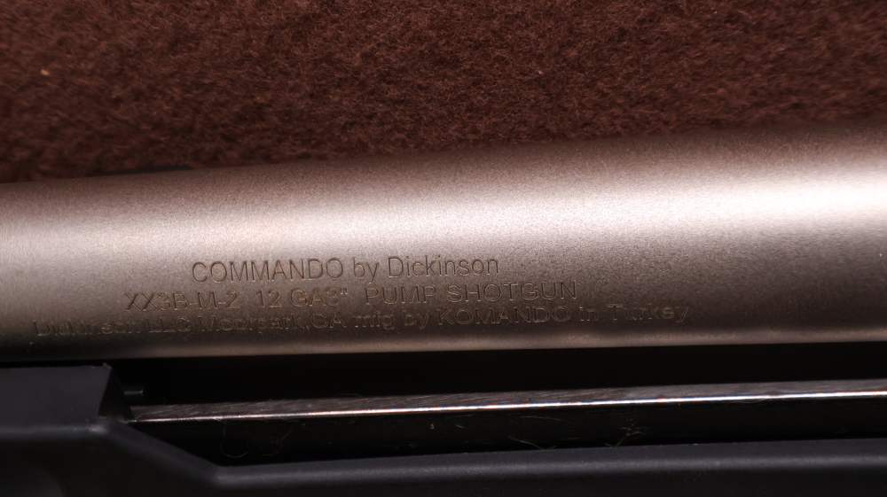 Dickinson Commando XX3B-M-2 12 Ga 3" Pump 18.5" Cyl BRL GD Bore-img-14