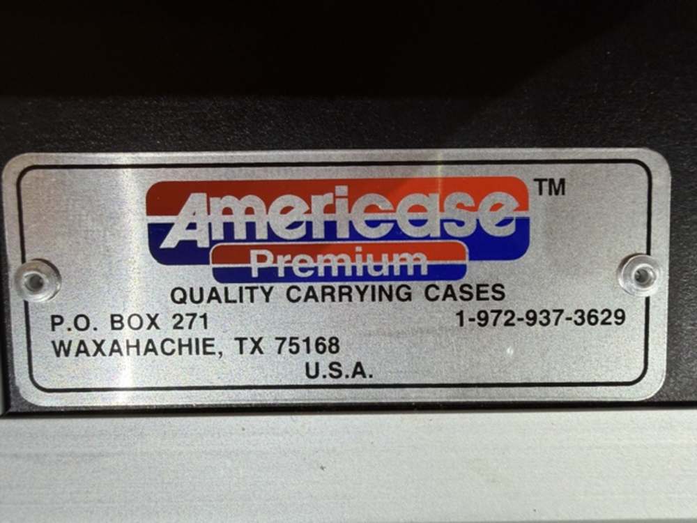 Americase Hard Gun Case for 30" barrel over under VG Condition-img-0
