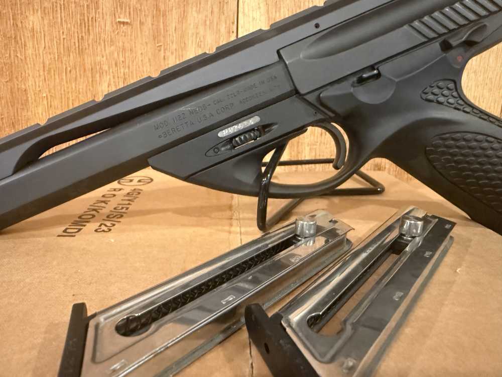 Amazing Beretta N22 NEOS .22 LR 6” Two 10rd Magazines -img-9