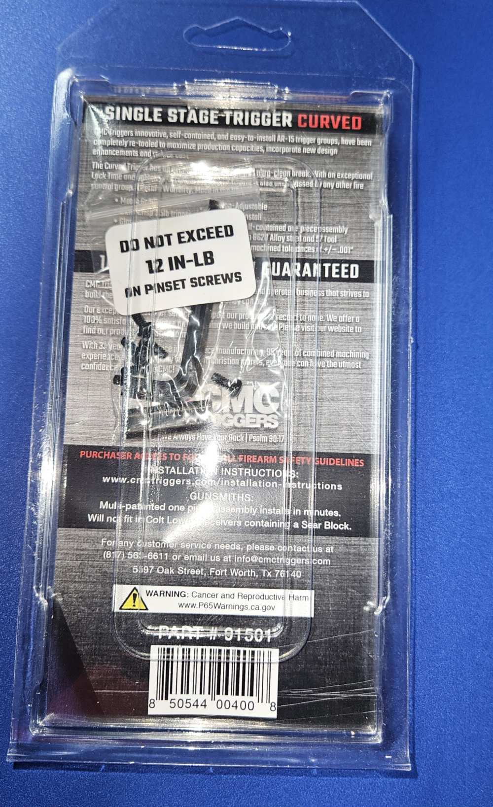 CMC Drop in Curved Trigger 3.5 Pull AR15 AR10 Small Pins Incl. Ships Free-img-1